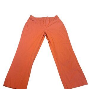 Ann Taylor Crop Flat Front Pants Sz 10